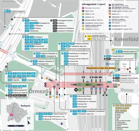 kelenföld station map.